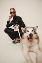 Chic Ivory Togo Leather Book Tote Bag 25: Versatile Crossbody Handbag