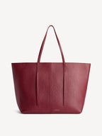 By Malene Birger Abilla Oversized Leather Tote Bag - Spacious Everyday Carryall