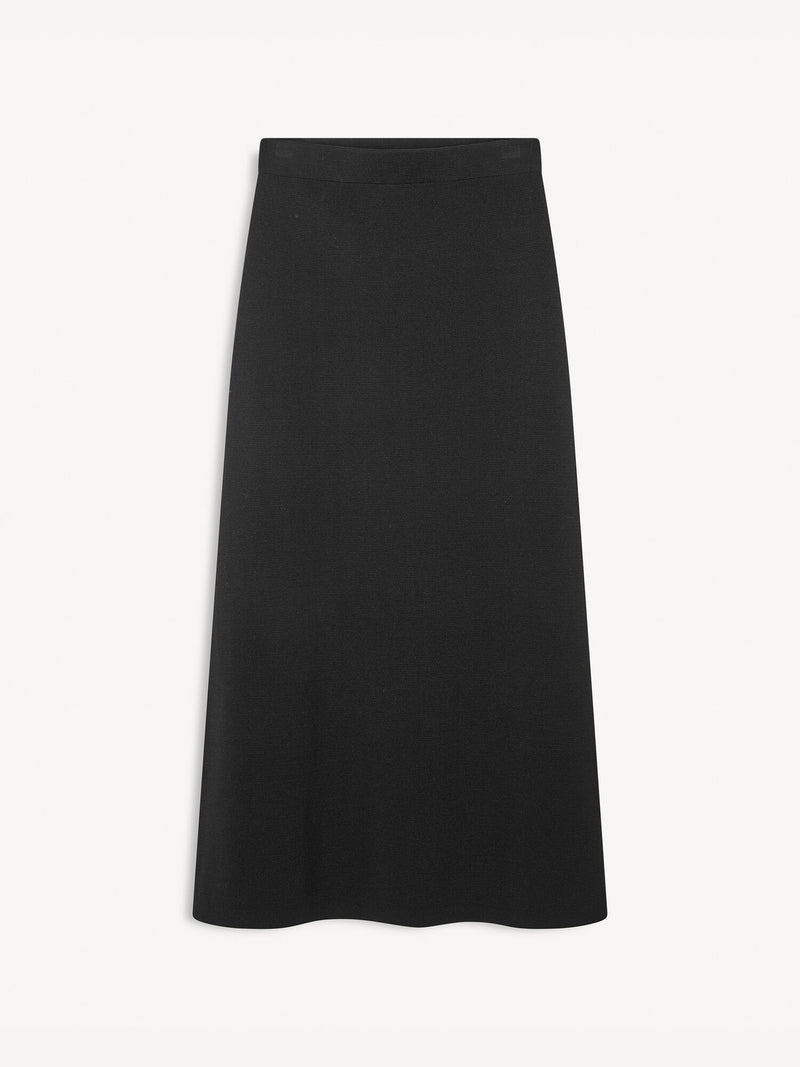 Roz Midi Skirt: Effortless Chic, Sustainable Viscose Blend, Elastic Waist