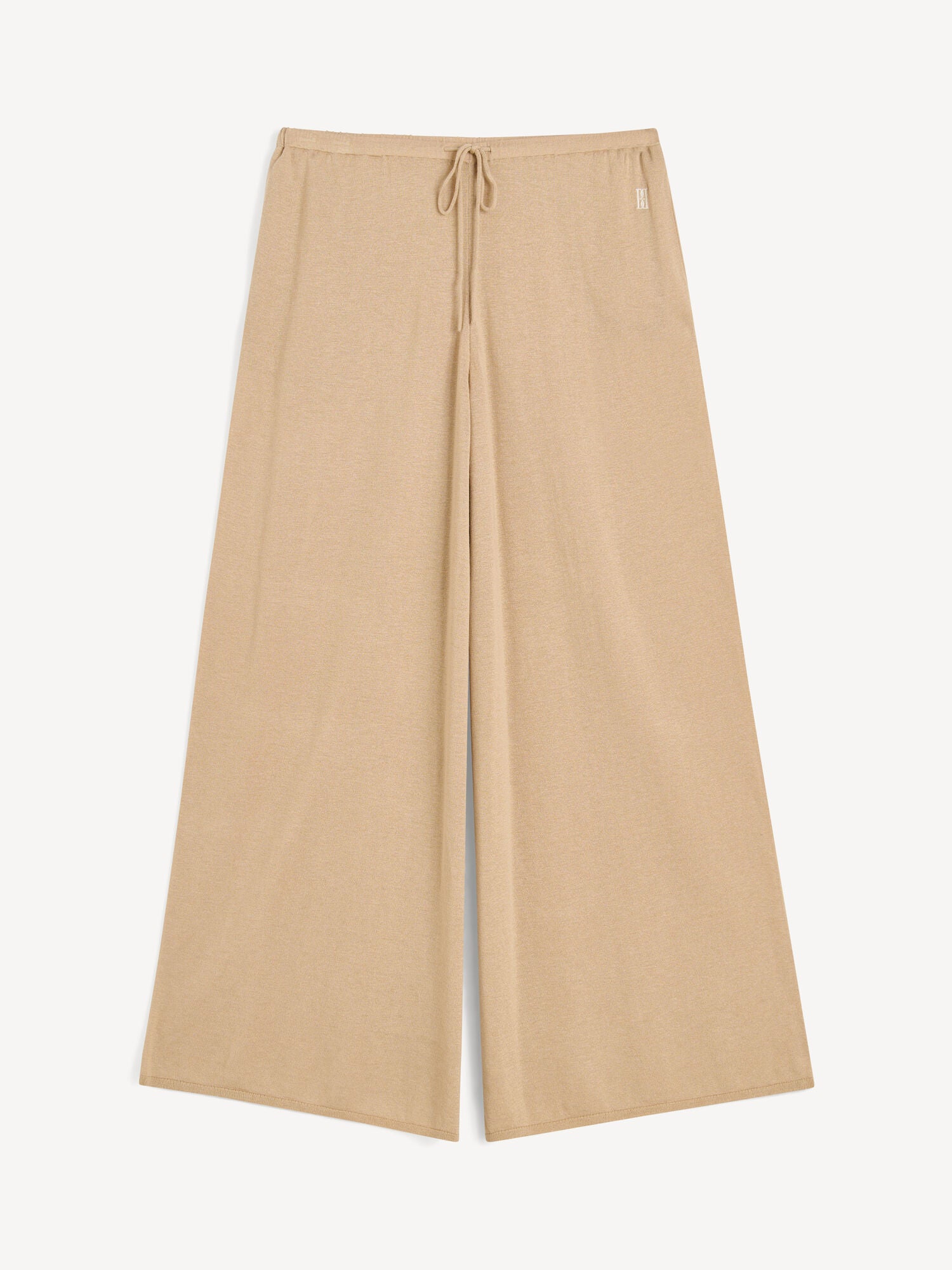 By Malene Birger Piscata Luxurious Silk Wool Blend Wide-Leg Trousers