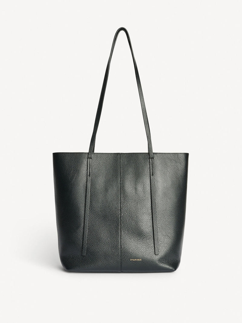 Premium Abilso Soft Leather Everyday Tote Bag with Elegant Logo Detail