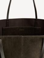 Abilla Versatile Suede Tote Bag: Luxurious, Spacious, Everyday Style for Women