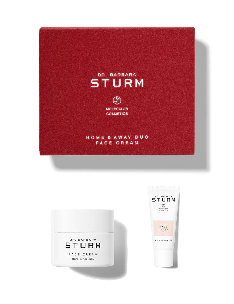 Dr. Barbara Sturm Hydrating Face Cream Home & Away Set for Radiant Skin
