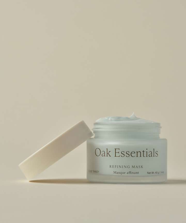 Oak Essentials Refining Mask: Air-Whipped Pore Minimizing, Oil Balancing Face Treatment