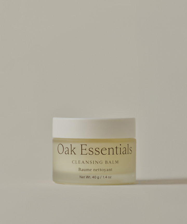 Oak Essentials Velvety Facial Cleansing Balm: Dissolves Makeup, Deeply Hydrates Skin
