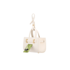 Chic Ivory Togo Leather Book Tote Bag 25: Versatile Crossbody Handbag