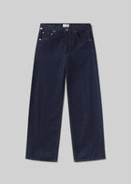 Ayla Baggy Women's Relaxed Fit Dark Indigo Regenerative Cotton Jeans