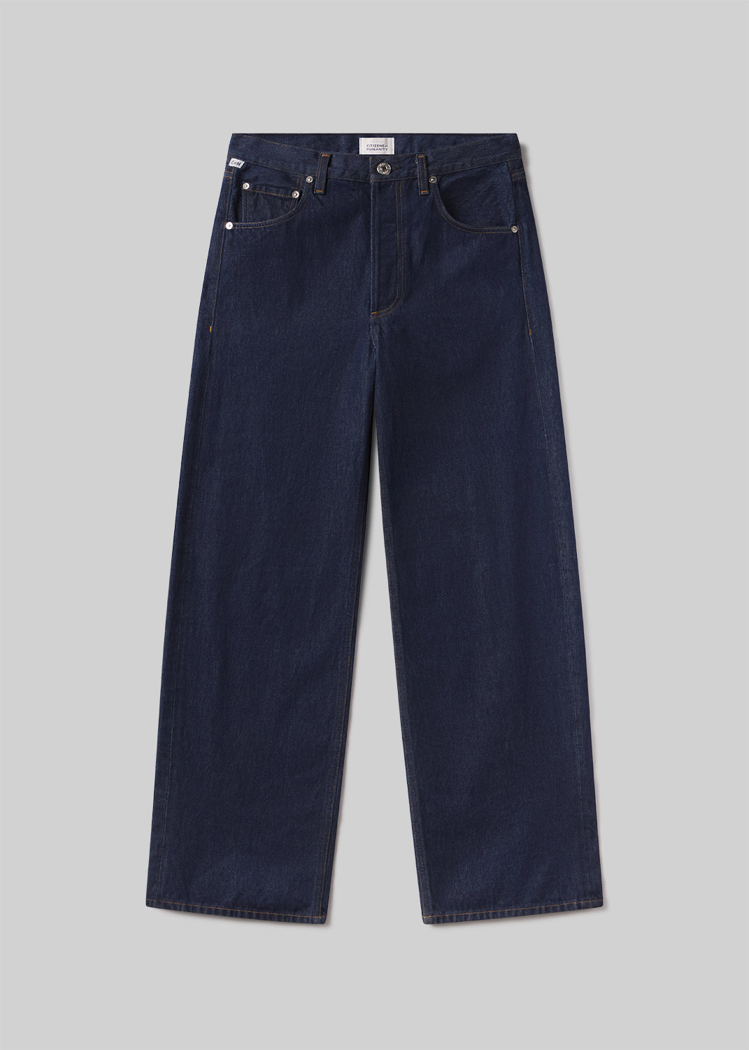 Ayla Baggy Women's Relaxed Fit Dark Indigo Regenerative Cotton Jeans