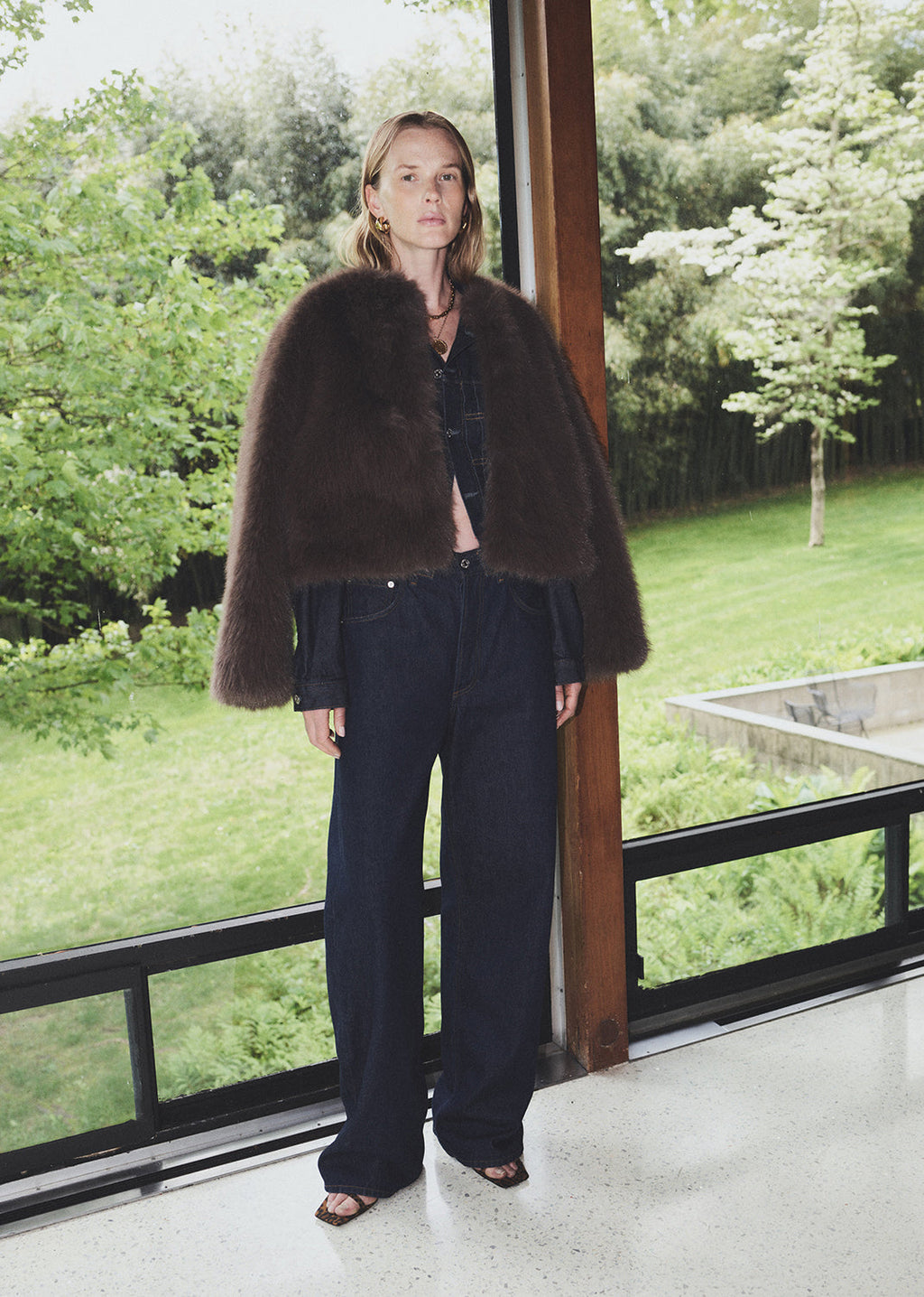 Ayla Baggy Women's Relaxed Fit Dark Indigo Regenerative Cotton Jeans