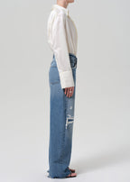 Ayla Baggy Calvary Women's Jeans: Relaxed Sustainable Vintage-Inspired Fit