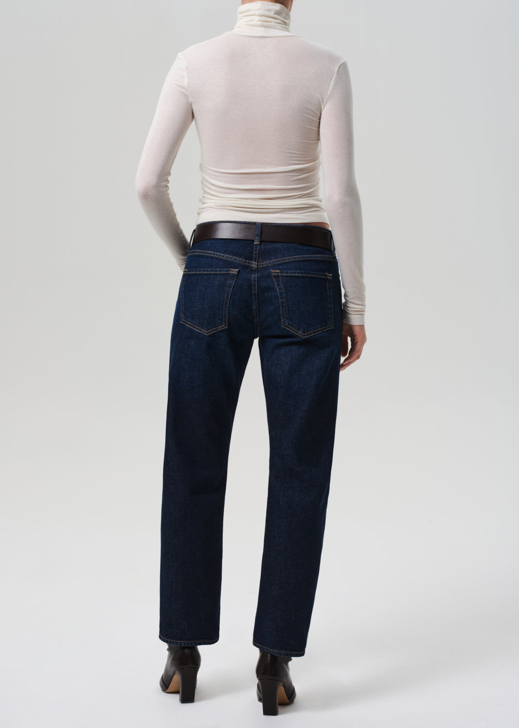 Anissa Low Rise Straight Leg Jeans: Madison Wash, Regenerative Cotton Comfort