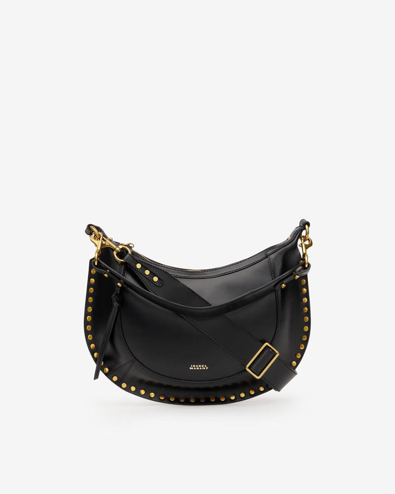 Isabel Marant Naoko Black Soft Leather Versatile Shoulder Crossbody Bag