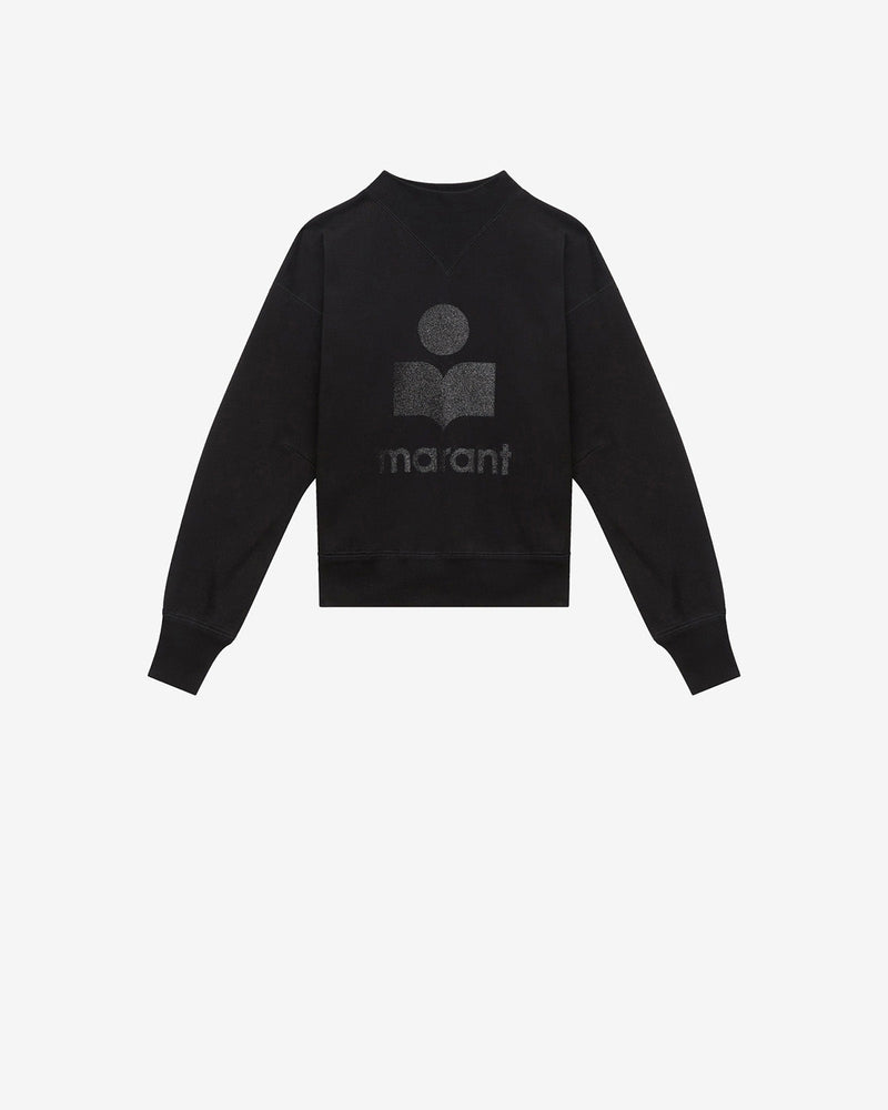 Women's Etoile Moby Glitter Fleece Cotton Blend Relaxed Fit Sweatshirt