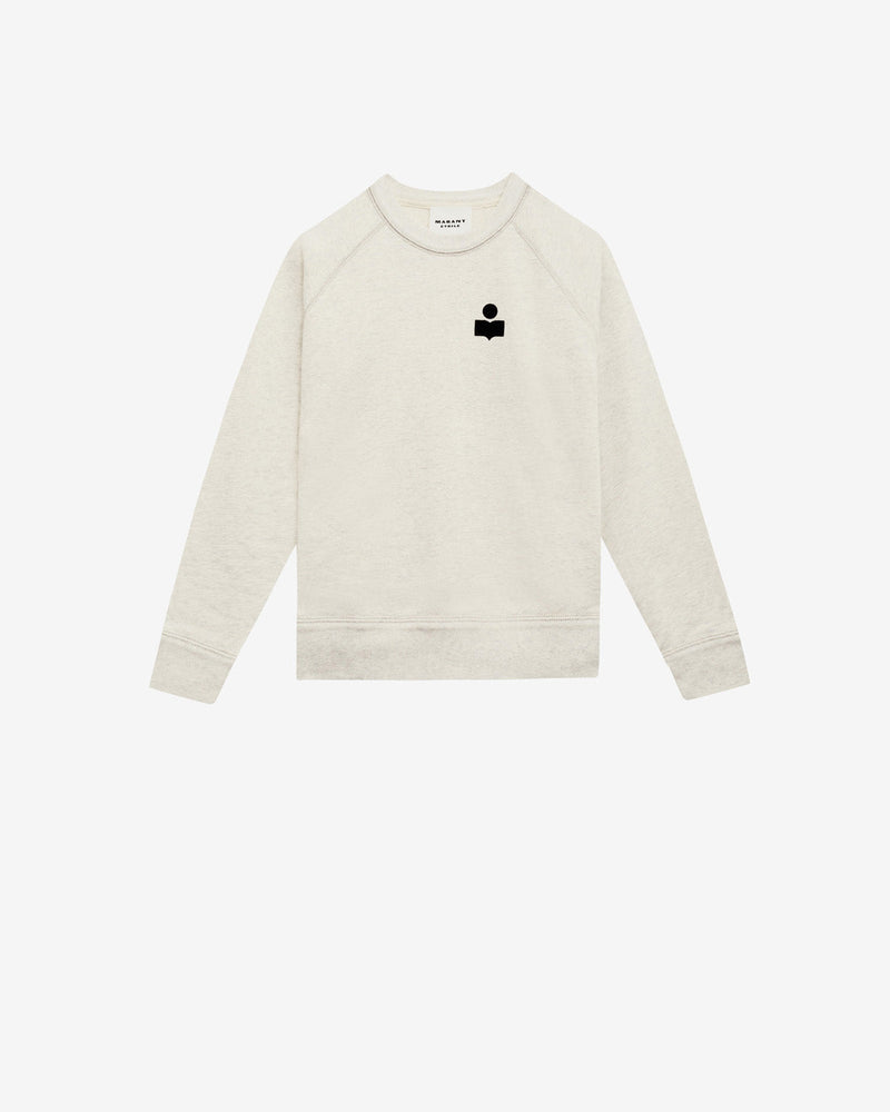Milla Women's Cotton Blend Crewneck Sweatshirt: Stylish IM Logo, Ultimate Comfort Fit