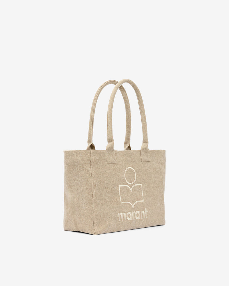 Isabel Marant Yenky Zipped Faded Cotton Canvas Tote Bag - Durable & Stylish Shoulder Bag