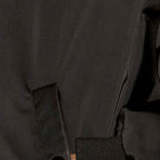 Chic Quilted Satin Nylon ELISA Coat Faux Fur Lapel Hooded Jacket