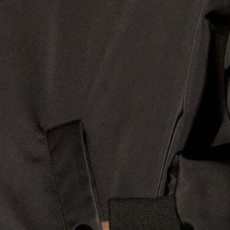 Chic Quilted Satin Nylon ELISA Coat Faux Fur Lapel Hooded Jacket