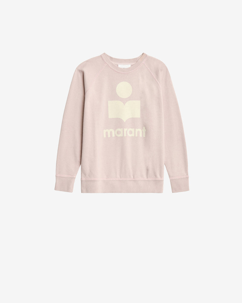 Chic Cotton MILLYNY Sweatshirt with Signature Logo, Relaxed Fit, Raglan Sleeves