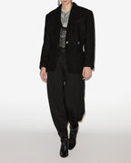 Chic Isabel Marant Gallie Short Brushed Wool Blend Coat for Women