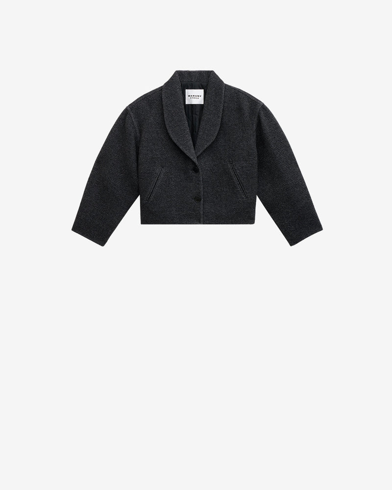 Cozy Lanna Virgin Wool Coat with Shawl Collar & Relaxed Fit