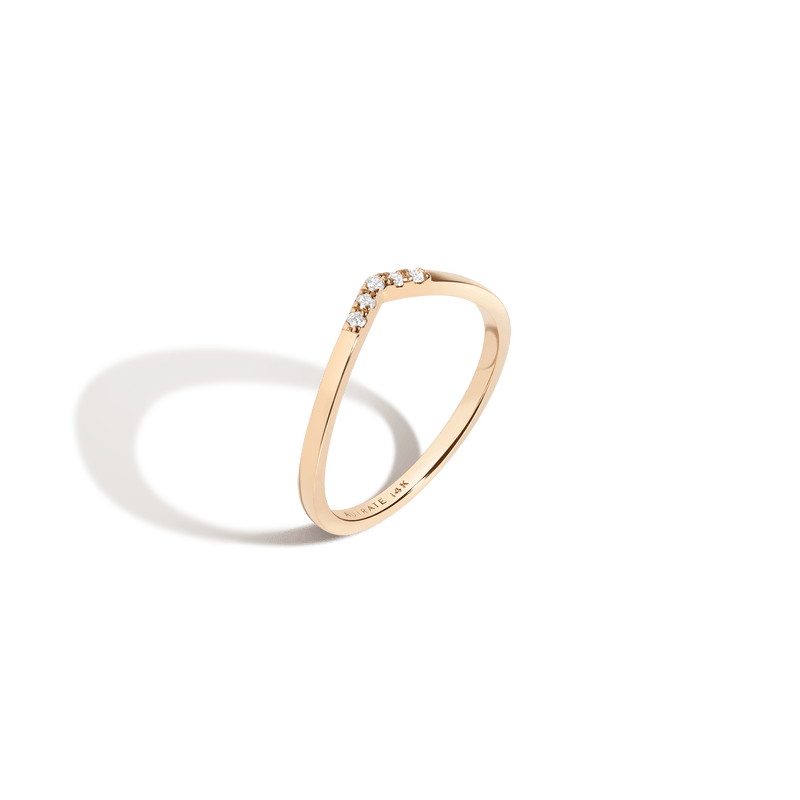 Elegant Diamond Brooklyn Bridge Ring - 14K/18K Gold Fine Jewelry