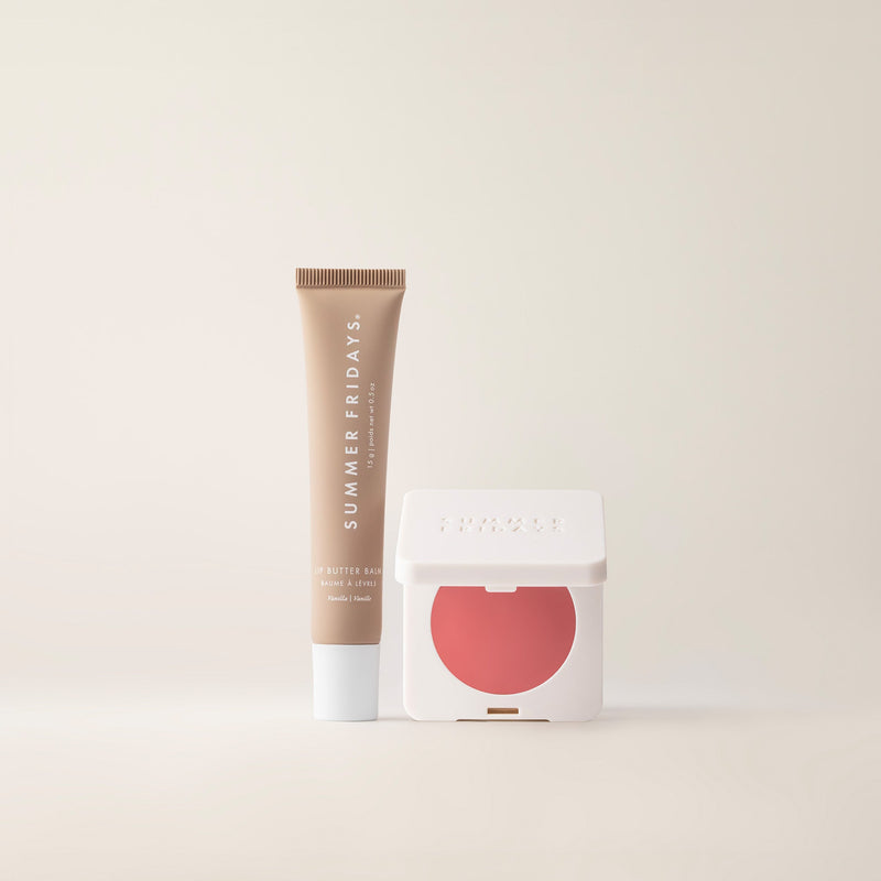 Summer Fridays Ultimate Cream Blush & Hydrating Lip Balm Duo