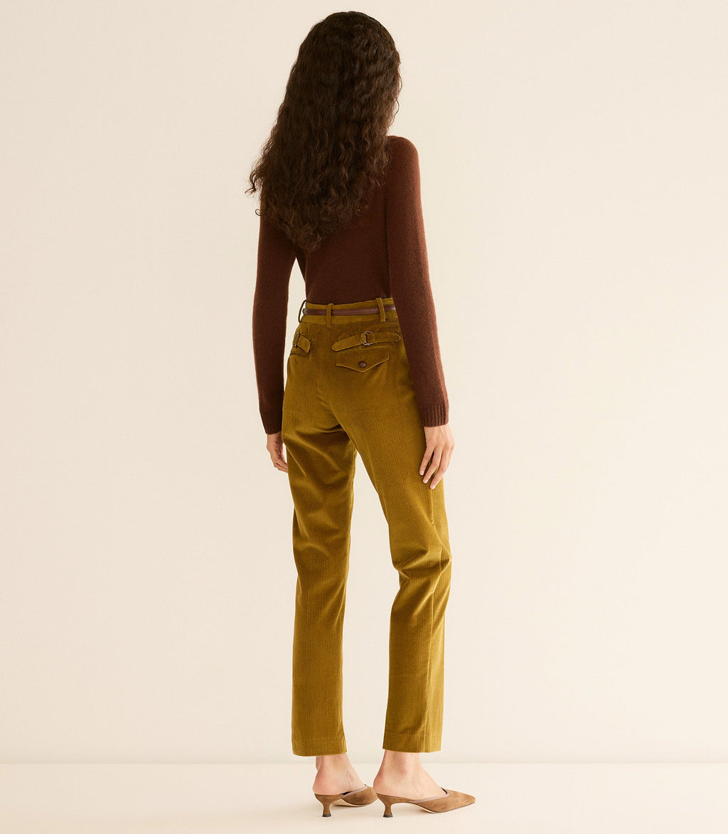 Luxurious 100% Cashmere V-Neck Cardigan Sweater: Fitted, Ribbed, Dark Umber