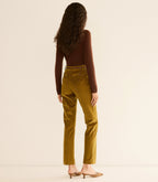 Luxurious 100% Cashmere V-Neck Cardigan Sweater: Fitted, Ribbed, Dark Umber