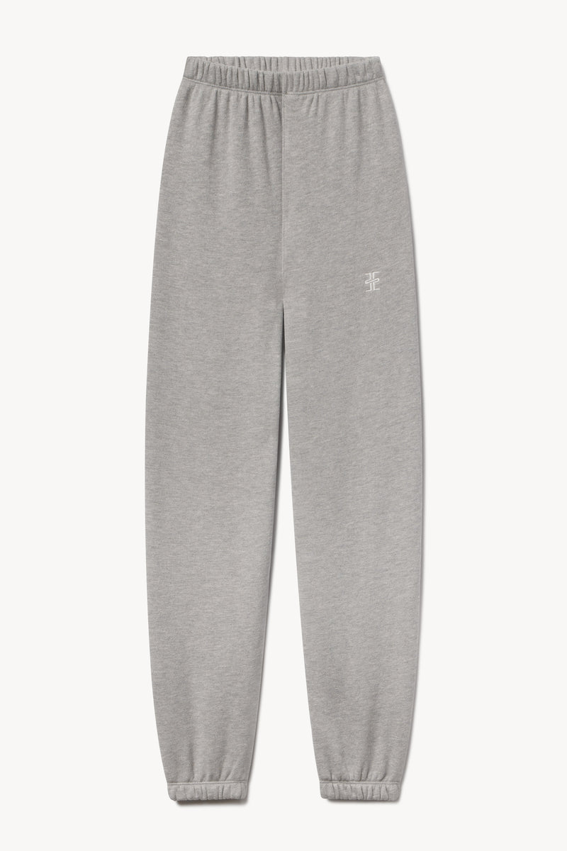 ÉTERNE Classic Heather Grey French Terry Relaxed Fit Unisex Sweatpants