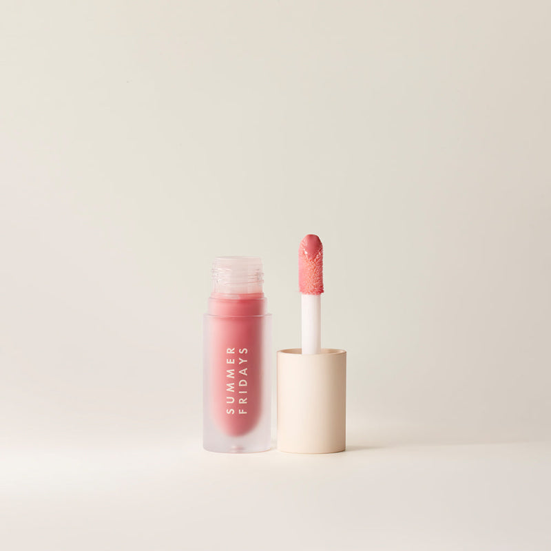 Summer Fridays Dream Lip Oil Rose Bud: Nourishing Sheer Pink Tint