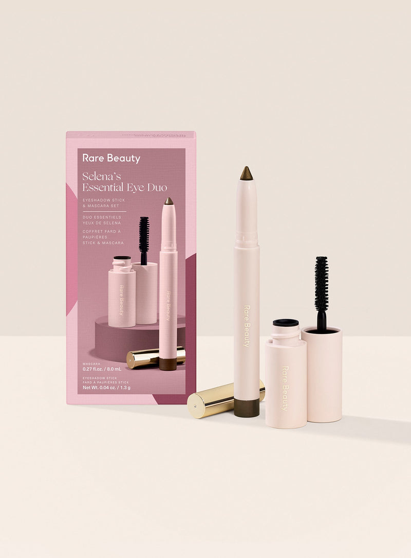 Selena's Essential Eye Duo: Weightless Eyeshadow Stick & Volumizing Mascara Set