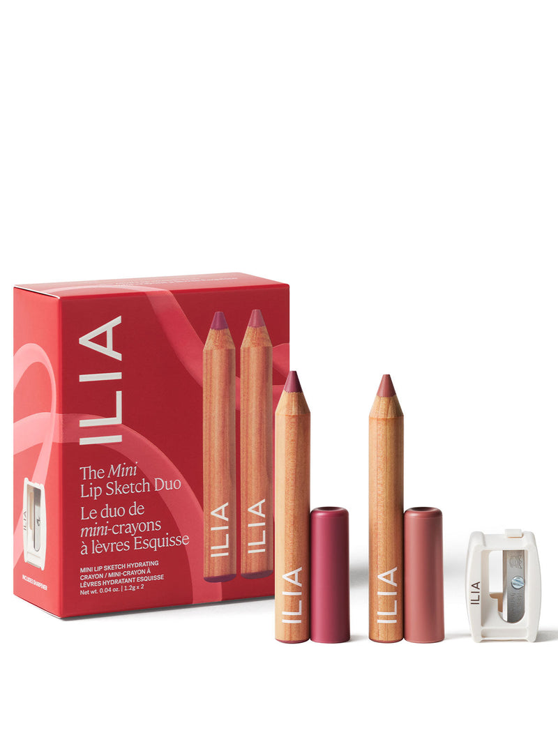 ILIA Mini Lip Sketch Duo Hydrating Crayon Lip Set