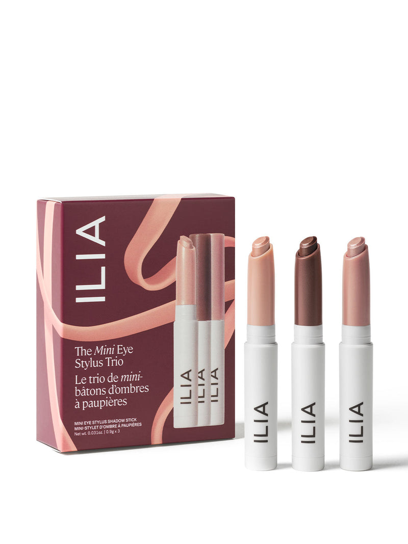 ILIA Beauty Mini Eye Stylus Trio Waterproof Eyeshadow Stick Set