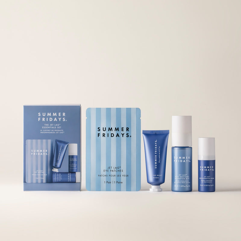 Summer Fridays Jet Lag™ Essentials Skincare Set: Hydrating Minis for Travel