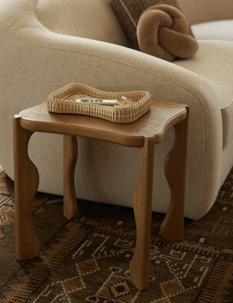 Howell Handwoven Rattan Bath Accessories and Laundry Hamper Collection