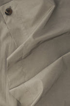 Chic Albatros Grey Wrap Trench Coat: Water-Repellent, Oversized Collar, Mid-Season Style