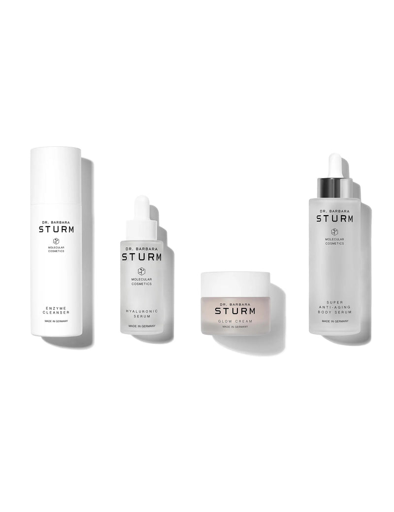 Dr. Barbara Sturm Prepare & Hydrate Skincare Set: Cleanse, Hydrate, Protect