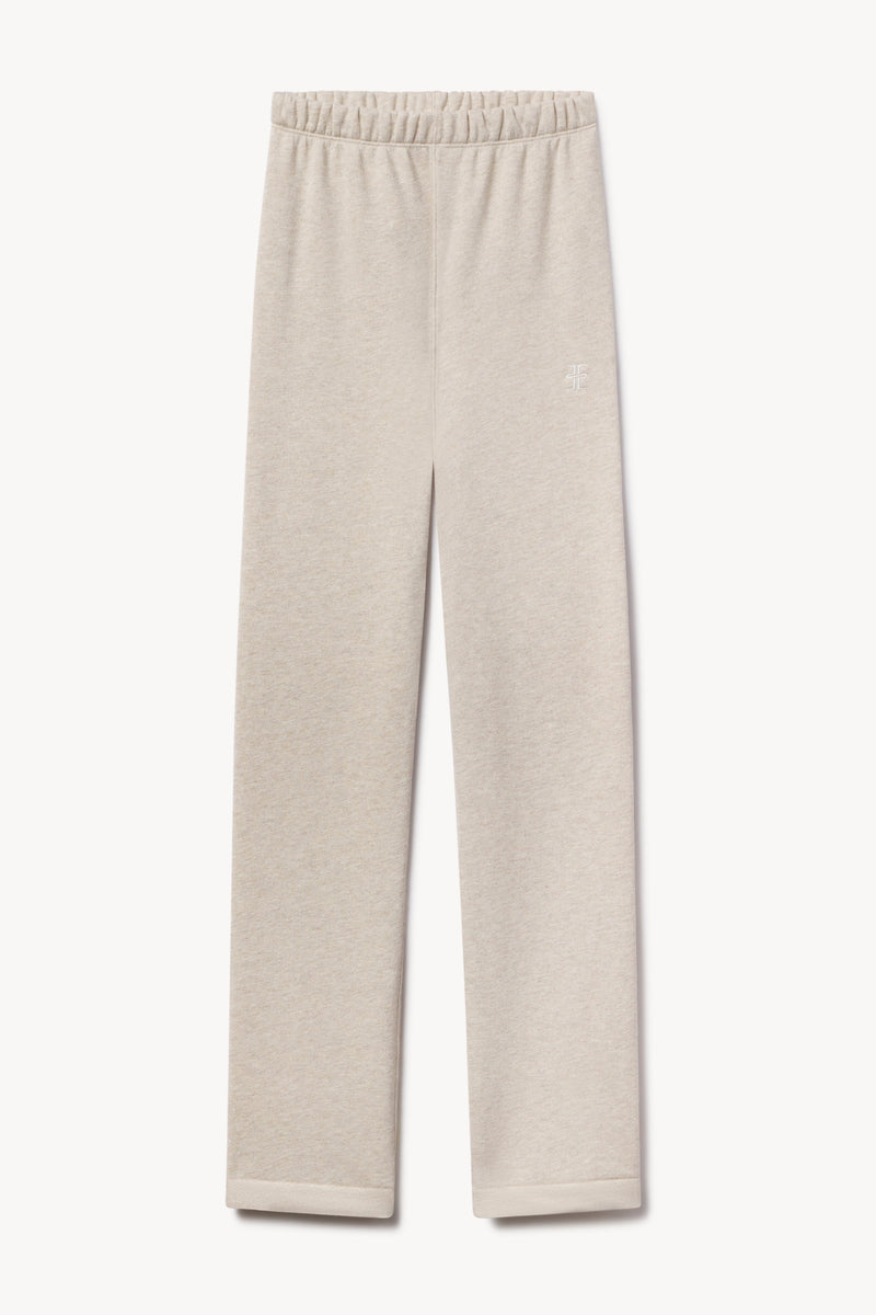 ÉTERNE Ultra-Soft French Terry Straight Leg Sweatpants for Relaxed Everyday Wear