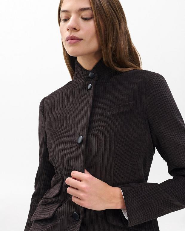 Rag & Bone Slade Luxe Corduroy Blazer - Slim Fit, Brown, Soft Texture