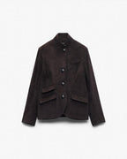 Rag & Bone Slade Luxe Corduroy Blazer - Slim Fit, Brown, Soft Texture