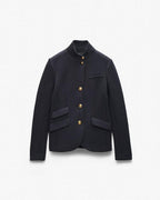 Chic Rag & Bone Slade Textured Knit Blazer: Italian Wool Blend, Slim Fit