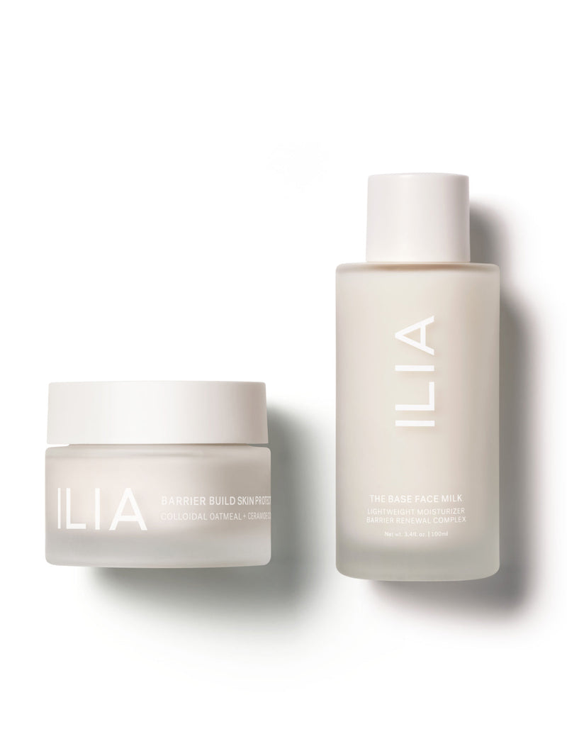 ILIA Better Barrier Duo Soothing Face Milk and Protectant Cream