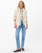 Zoe Luxurious Double-Face Wool Cashmere Blend Oversized Relaxed Fit Blazer for Women