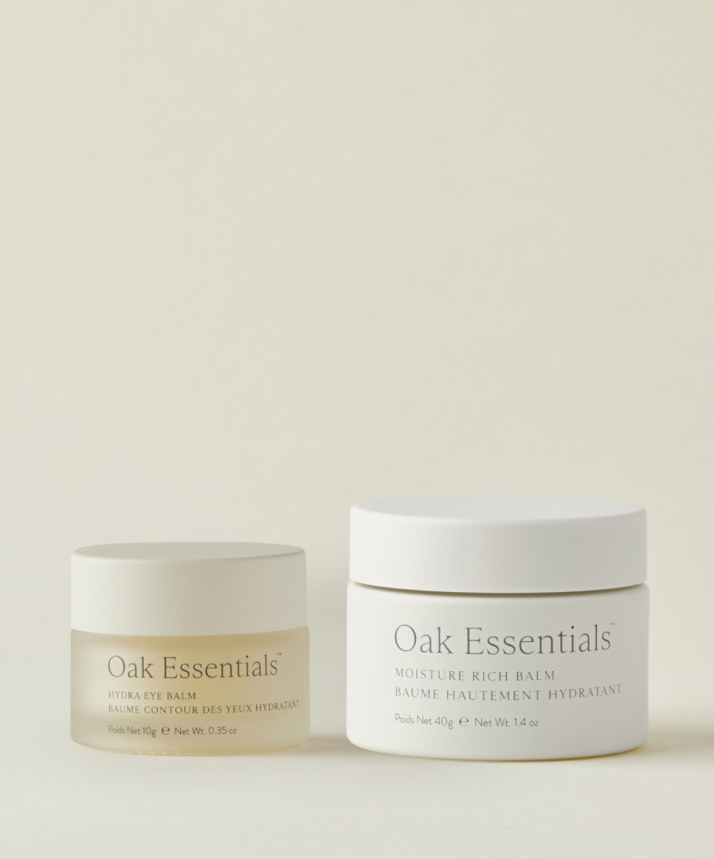 Luxurious Hydrating Balm Duo: All-Over Face & Targeted Eye Nourishment