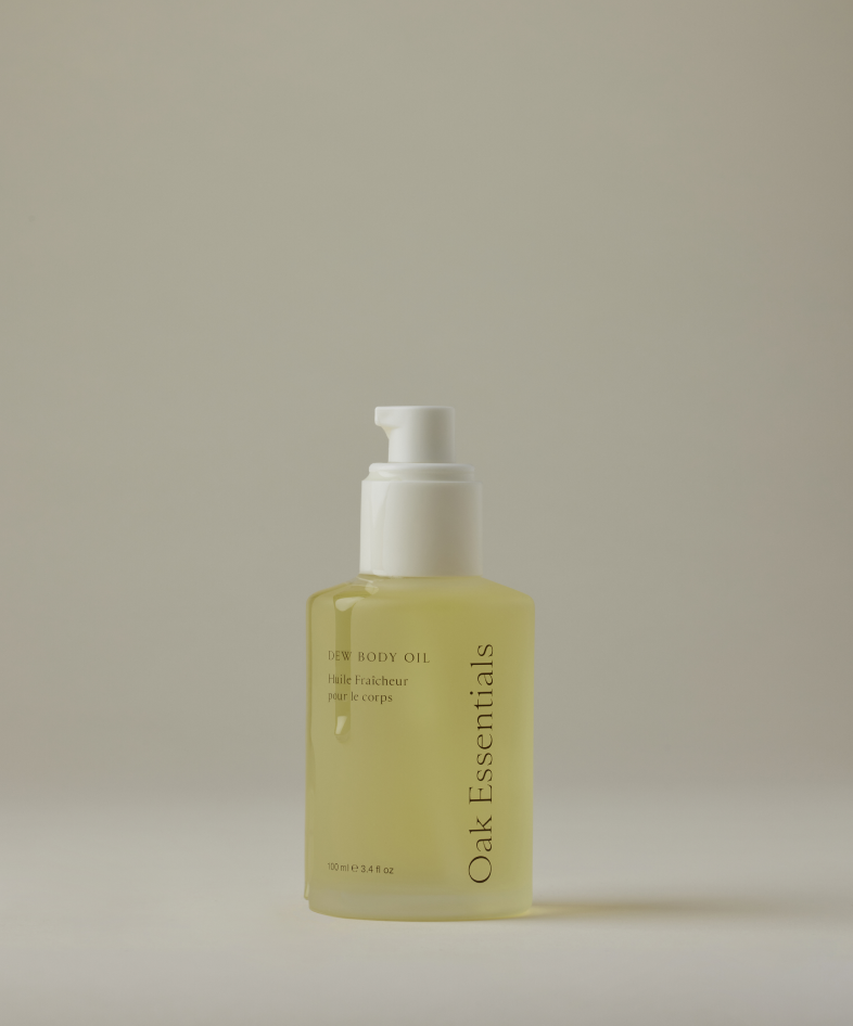 Hydrating Dew Body Oil: Lightweight, Fast-Absorbing, Citrusy Woodsy Scent Skincare