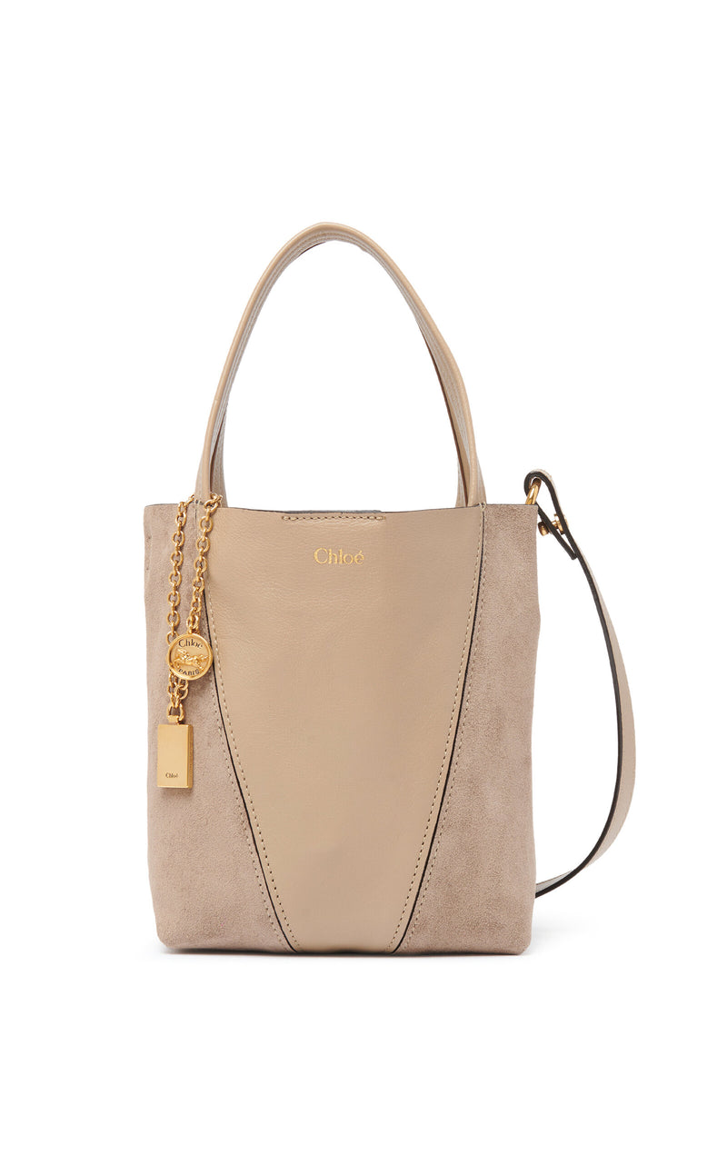 Chloé Chic Spin Canvas Tote Bag with Horse Medals – Italian Craftsmanship