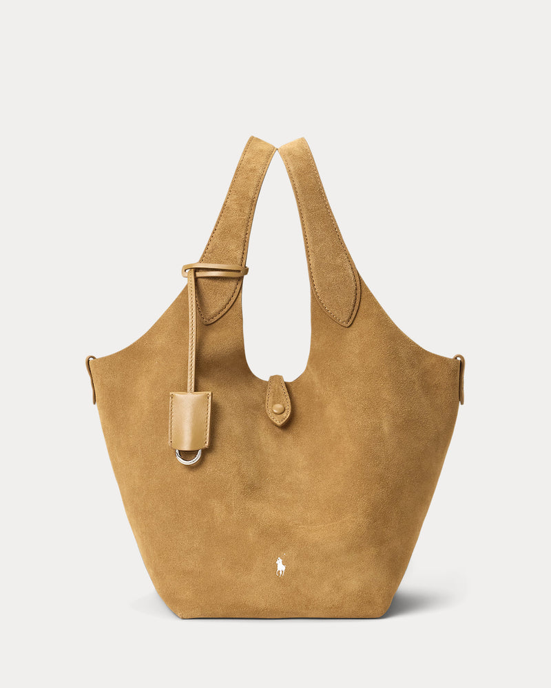 Polo Play Suede Tote Bag for Women – Luxurious Everyday Carryall